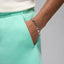 Jordan Brooklyn Fleece Shorts (Mint/White)