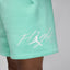 Jordan Brooklyn Fleece Shorts (Mint/White)