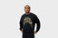 Jordan Brooklyn French Terry Real Tree Crew Neck (Black)