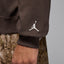 Jordan Brooklyn French Terry Real Tree Crew Neck (Brown)