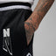 Jordan Dri-FIT Sport Men's Diamond Shorts (Black/White/Black)