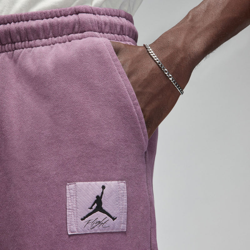 Jordan Essentials Statement Washed Fleece Sweatpants (Sky J Mauve)
