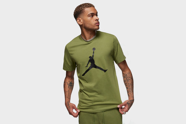 Jordan Jumpman Shortsleeve T-Shirt (Sky J Light Olive/Black)