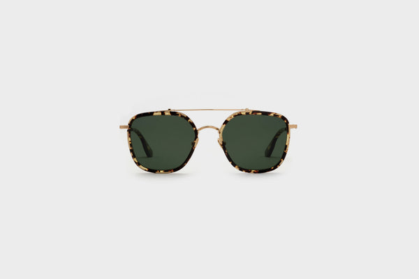 KREWE Austin Sunglasses (Zulu 24k Titanium Polarized)