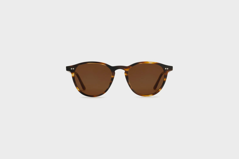 KREWE Landry Sunglasses (Matte Hickory Polarized)