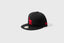 LR x NewEra 5950 Fitted Hat (Black/Red)