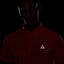 Nike ACG Dri-FIT "Aireez" Short-Sleeve Button-Up Trail Running Top (Light Crimson/Summit White)