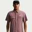 Nike ACG Dri-FIT “Aireez” Short-Sleeve Button-Up Trail Running Top (Mauve)
