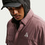 Nike ACG Dri-FIT “Aireez” Short-Sleeve Button-Up Trail Running Top (Mauve)