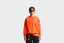 Nike ACG “Tuff Fleece” Dri-FIT Crewneck (Safety Orange/Summit White)