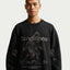 Nike ACG “Tuff Fleece” Therma-FIT Pullover Crewneck Sweatshirt (Black)
