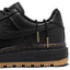 Nike Air Force 1 Luxe (Black/Black-Bucktan-Gum Yellow)