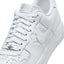 Nike Air Force 1 ‘07 Edge (White/White-Metallic Silver)
