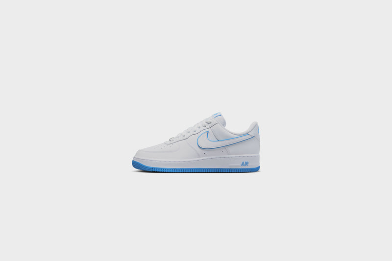Nike Air Force 1 ‘07 (White/University Blue-White) 7.5