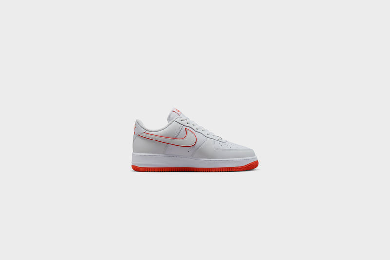 Nike Air Force 1 ‘07 (White/White-Picante Red)