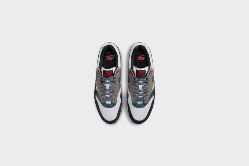 Nike Air Max 1 PRM (White/Slate Blue-Black)