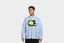 Nike Club Rules Long Sleeve Oxford Top (Hydrogen Blue)