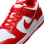Nike Dunk Low Retro (White/University Red-White)