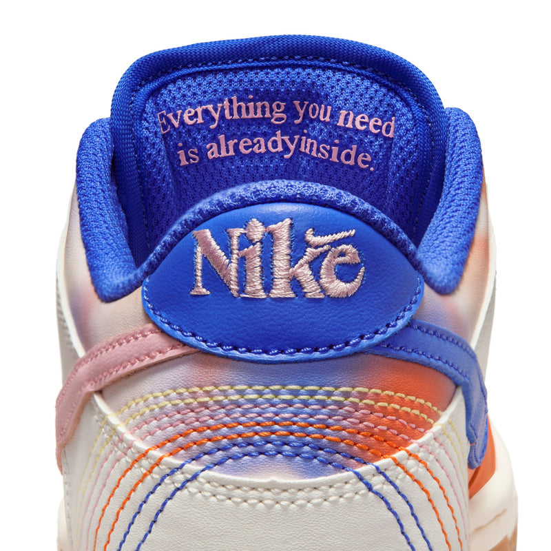 Nike Dunk Low SE (GS) (Safety Orange/Med Soft Pink)