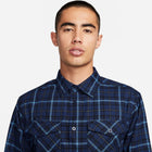 Nike SB Flannel Button-Up Shirt (Blue)