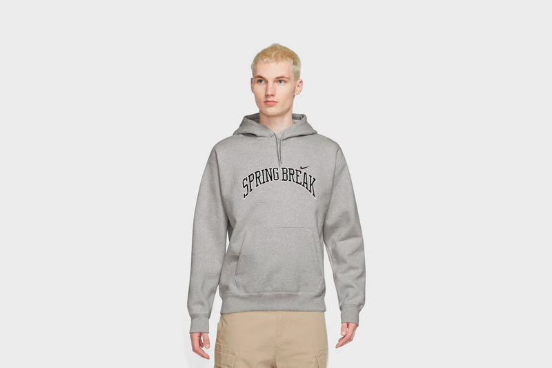 Nike SB Fleece Pullover Skate Hoodie (Grey/Heather)