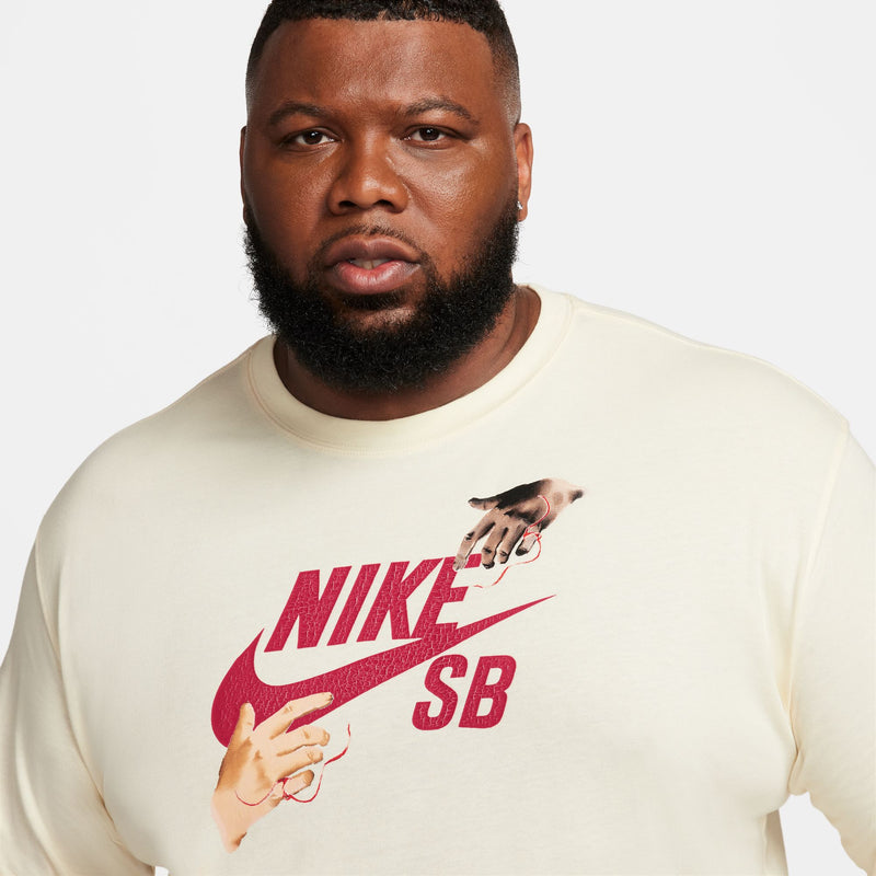 Nike SB Long Sleeve Skate T-Shirt (Coconut Milk)