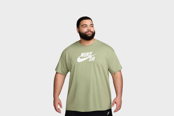 Nike SB Men's Logo Skate T-Shirt (Oil Green)