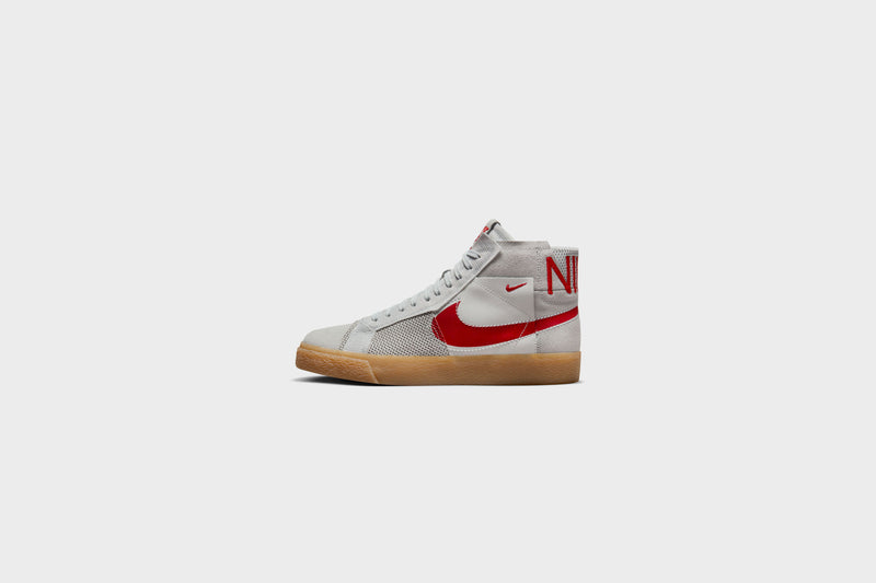 Nike SB Zoom Blazer Mid PRM (Summit White/University Red)