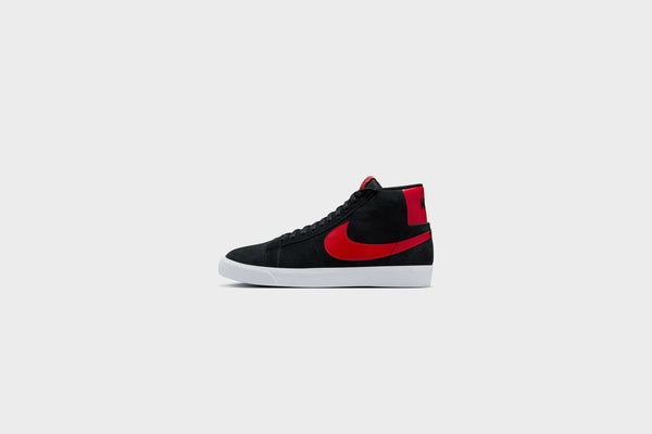 Nike SB Zoom Blazer Mid (Black/University Red-Black)