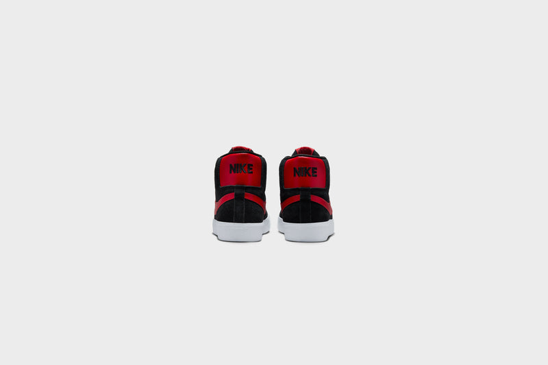Nike SB Zoom Blazer Mid (Black/University Red-Black)