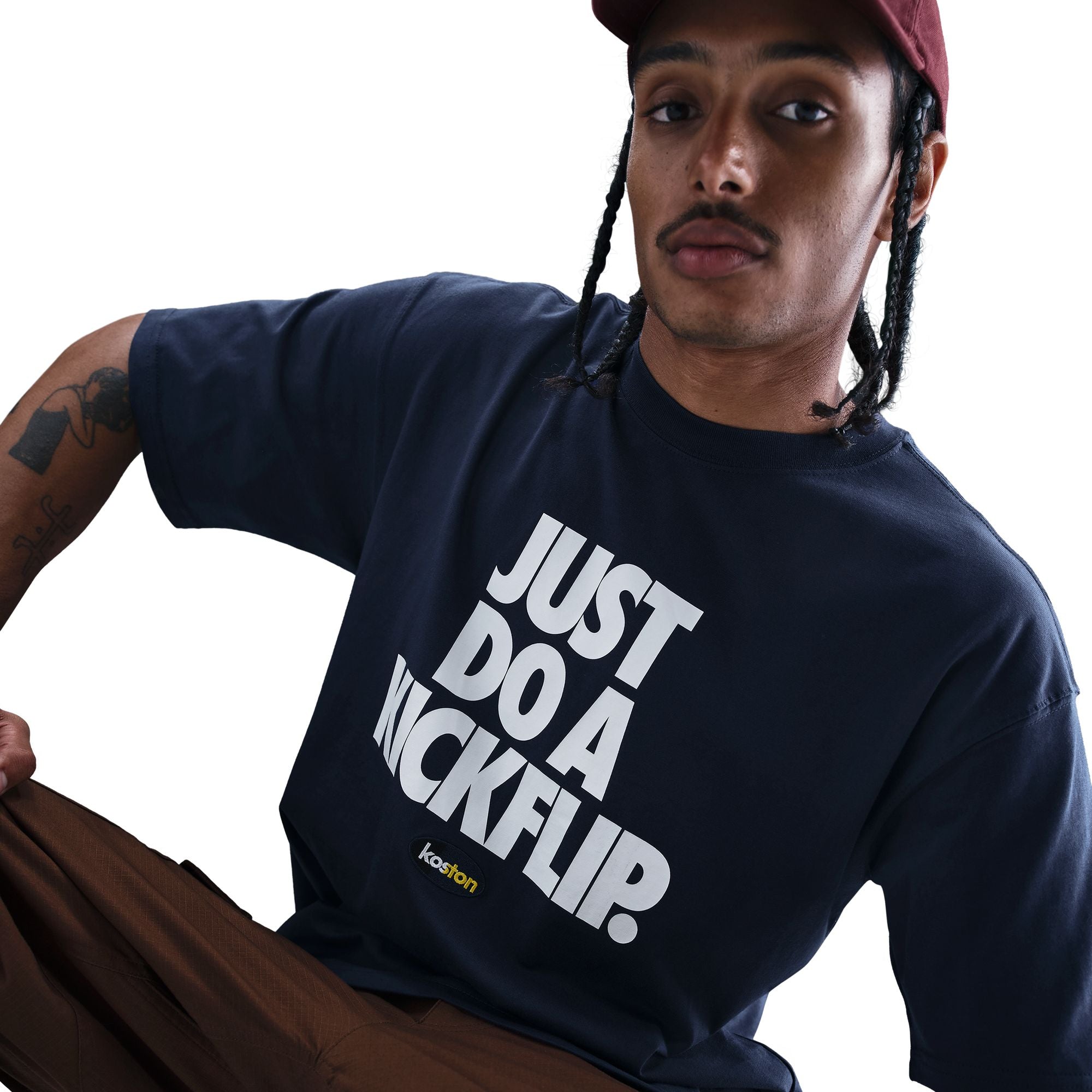 Nike SB x Eric Koston Air Max 95 T-Shirt (Obsidian/Summit White