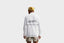 Nike  “Aireez” Long Sleeve Button-Up Top (Summit White)