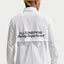 Nike  “Aireez” Long Sleeve Button-Up Top (Summit White)