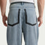 Nike 'Your Message Here' Indigo Jeans (Blue Denim/Black/Safety Orange)