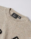 Parra Red Dot Knitted Pullover (Grey)