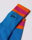 Parra Signature Striped Crew Socks (Blue)