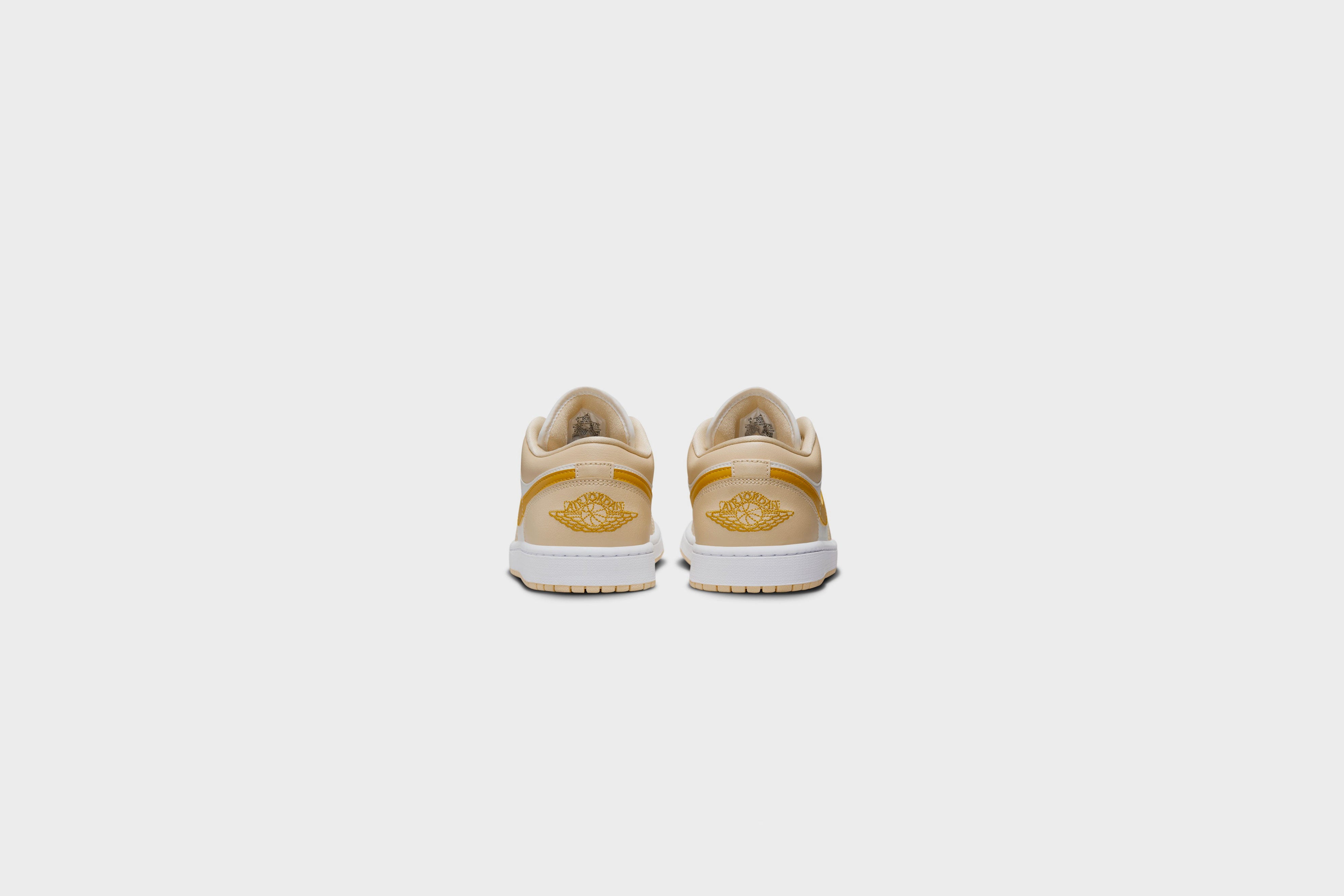 WMNS Air Jordan 1 Low (Sail/Yellow Ochre-Pale Vanilla) – Rock City Kicks