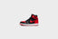 WMNS Air Jordan 1 Retro Hi OG (Black/University Red-White)