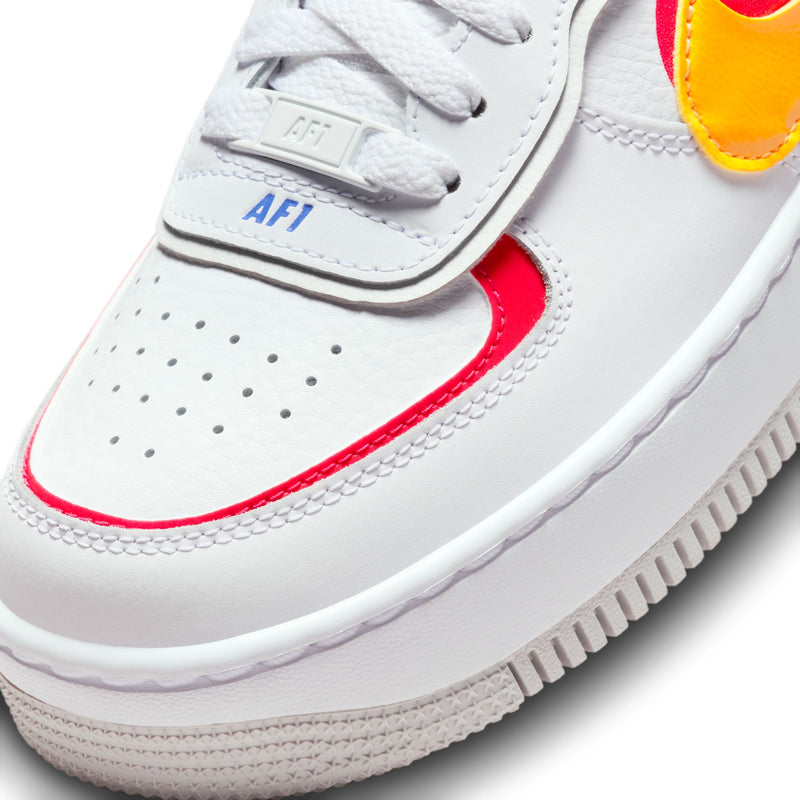 WMNS Nike AF1 Shadow (White/Sundial-Siren Red)