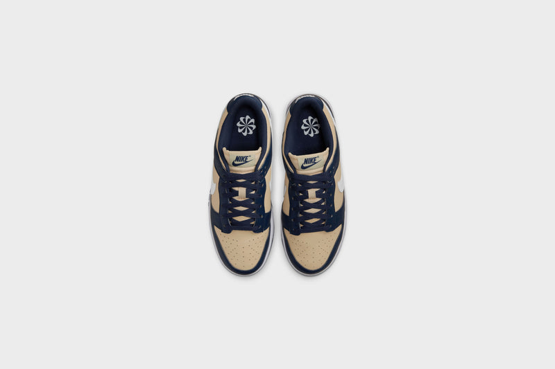 WMNS Nike Dunk Low Next Nature (Midnight Navy/White-Team Gold)
