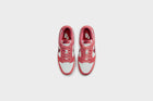 WMNS Nike Dunk Low VDay (White/Team Red-Adobe)