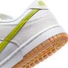 WMNS Nike Dunk Low (White/Bright Cactus-Gum Yellow)