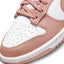 WMNS Nike Dunk Low (White/Rose Whisper)