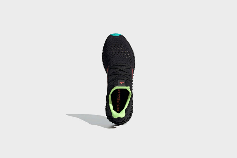 adidas Ultra Boost Black Green Zest