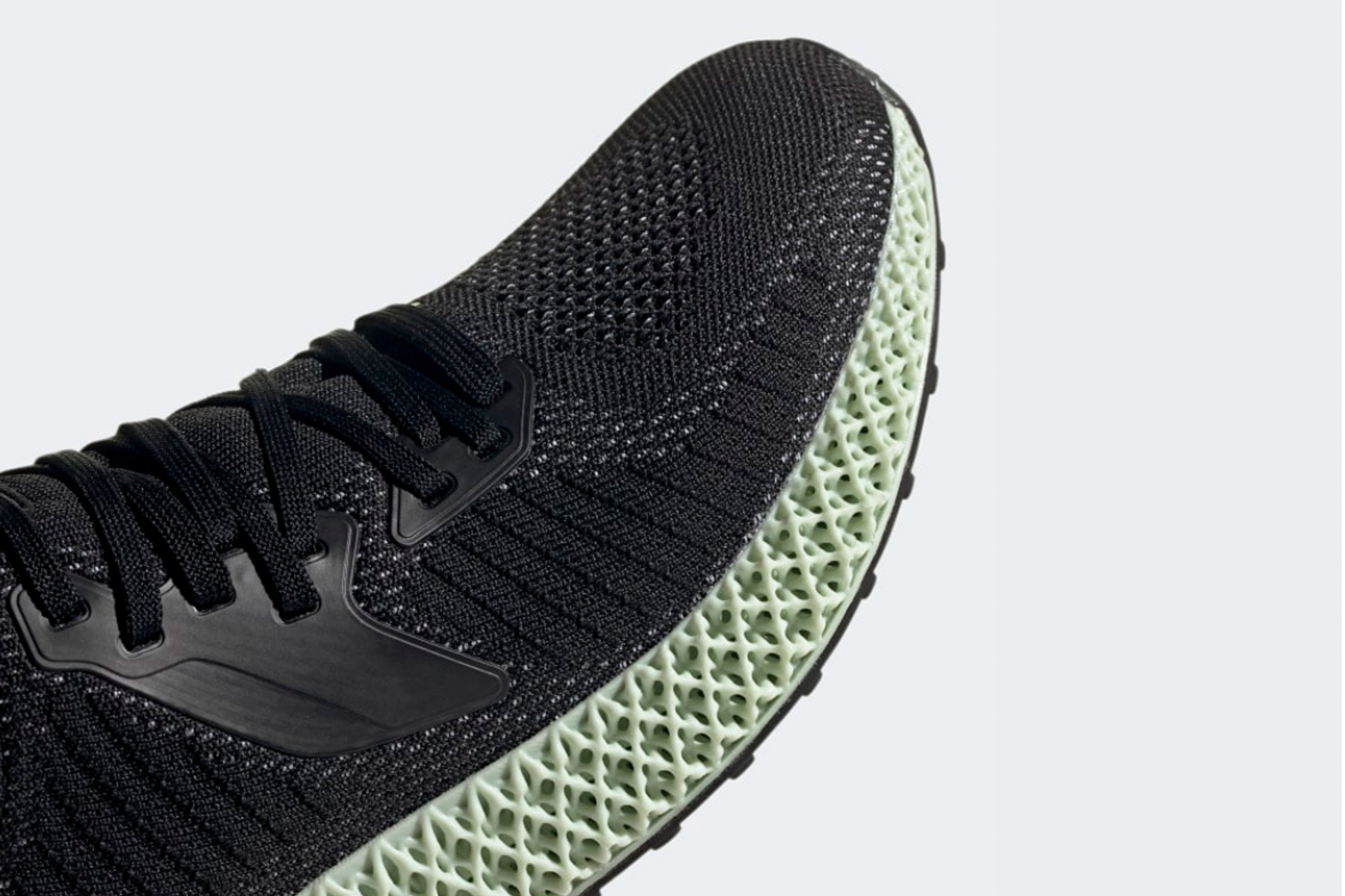 Adidas Alphaedge 4D Black Mint Green Rock City Kicks