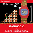 Casio G-Shock x Super Mario Bros. DW5600SMB-4 (Red/Olive)