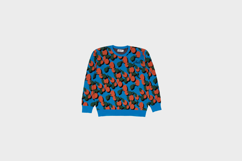 Felt - Oranges Knit Sweater (Gator Blue)