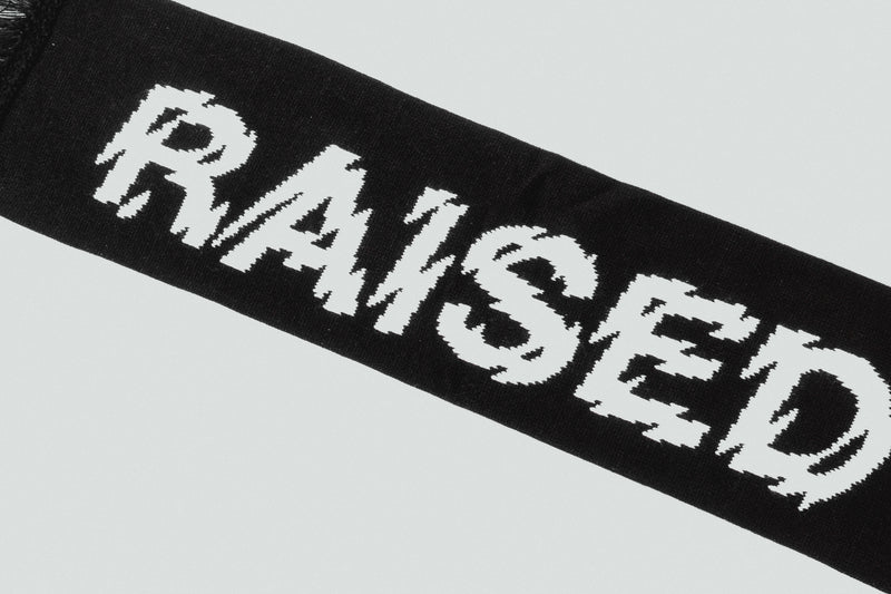 Raised By Wolves - Shatter Scarf (Black)