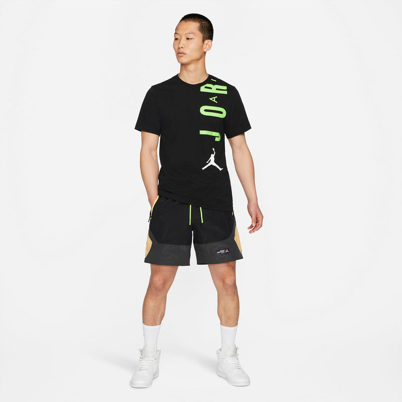Jordan 23 Engineered Men’s Shorts (Black/Dark Smoke Grey/Citron Pulse/Electric Green)