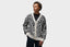 Jordan Cement Print Cardigan (Cement)